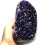Geodo de quartzo ametista natural com base lapidada (1 peça) 8