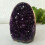 Geodo de quartzo ametista natural com base lapidada (1 peça) 4