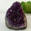 Geodo de quartzo ametista natural com base lapidada (1 peça) 5