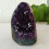 Geodo de quartzo ametista natural com base lapidada (1 peça) 7