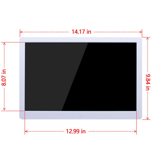 Cornice digitale intelligente WiFi da 15,4 pollici HD IPS Touch 2
