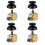 4PCS Replace Hall Joystick+Caps for PS5 GamePad Hall Electromagnetic 3D Analog Joystick High Precision Thumb Sticks 2