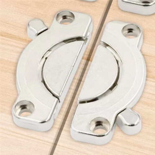 1pcs Tabletop Connector Folding Buckles Desk Supporting Folding Hinge Desktop 1