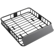 Universele dakdrager voor auto's, stalen bagagedrager, draagvermogen 90,7 kg