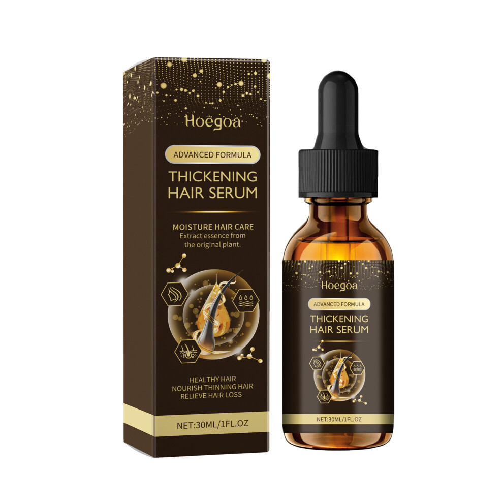 (30ml) HOEGOA Hair Care Essence Mildly moisturizes, smoothes, shines, and plumps hair. Hair Care Essential Oil