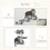 4PCS Cat Climbing Wall Set with Scratching Post and Hammock, Grey Cream 7