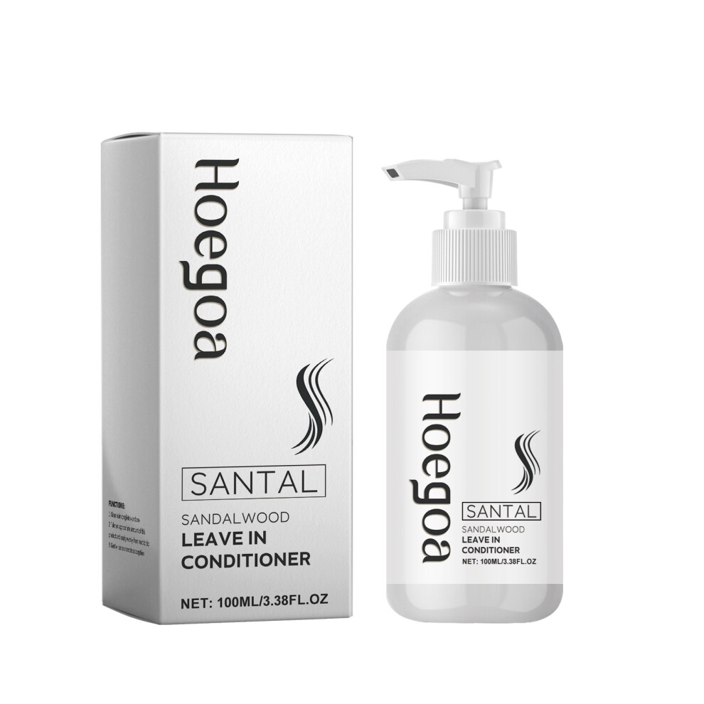 (100ml) HOEGOA nourishing leave-in conditioner, cares for frizzy and dry hair, moisturizes, smoothes and shines hair care essence
