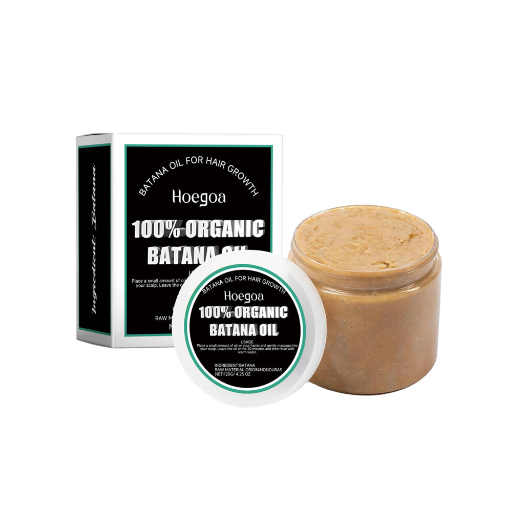 (120G) HOEGOA Batana Hair Mask Vitamin E Essence Gentle Hair Mask