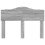 VidaXL vidaXL Headboard Grey Sonoma Engineered wood 4