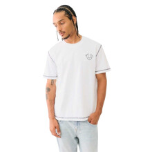 (S, White) True Religion Mens Horseshoe T-Shirt