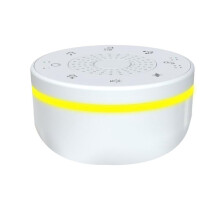 Machine à Bruit Blanc Portable pour Dormir, pour Adultes, Enfants et Bébés, avec 30 Sons Apaisants, Veilleuse à 5 Couleurs, 3 Minuteries