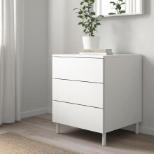 IKEA PLATSA Fonnes 3 Drawer Chest 60x57x73