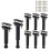 8PCS Adjustable Height Bed Support Legs 7.8-13.0inch, Heavy Duty Bed Frame Support Legs for Bed Slat and Frame 1