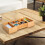 Bamboe opbergdoos met lade, uitschuifbare bureau-organizer 4