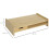 Monitorstandaard met lade, houten bureau-organizer 5