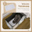 Cat House with Scratching Surface, Play Ball and Cozy Sleeping Cave 7