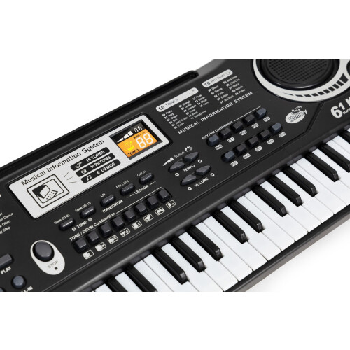 Elektrisk piano keyboard med mikrofon for barn 2