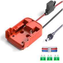 For Starlink Power Adapter for 18V Li Ion Battery 30Amp Fuse Waterproof Portable Outdoor Use with