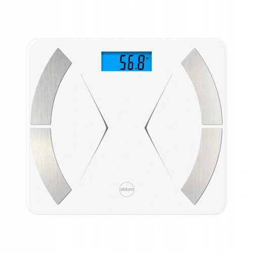 Smart bluetooth baderomsvekt Eldom TWO500 hvit 1