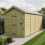 6 x 17 Apex Shed Tanalised (Single Door, No Windows) 1