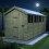 6 x 17 Apex Shed Tanalised (Single Door, With Windows) 3