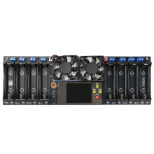 8 Channel 18650 Battery Capacity Tester 12-19V 2.4-Inch Color Screen Curve Display Electronic Load Tester Module