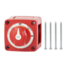 Minibrytare AvstäNgd På/Av Marine BåT 12-48V 100-300A Batteribrytare Isolator Koppla FråN Rotary, Single Circuit