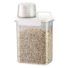 Zapieczętowane Domowe Pudełko do Przechowywania Zboża, Przezroczyste Wiadro na Ryż Kuchenny Słoik do Przechowywania, Pojemnik na Makaron, 1800ml