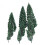 100Pcs 1.9 Inch - 6.3 Inch Train Set Scenery Landscape Model Pyramidal Trees Scale 1/50 1