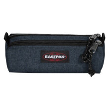 Estojo - Eastpak - Double Benchmark - Denim - 2 Compartimentos - 100% Vegano