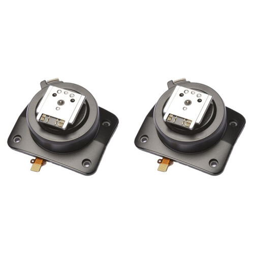 2X para  V860III para Base de Sapata de Metal Flash para