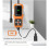 Digital Gas Leak Detector PPM Range Audible/Visual Alarm Semiconductor Sensor Propane Natural Gas Combustible 9