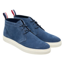 (9 UK, Blue) Ben Sherman Mens Parka Suede Boots