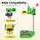 Adjustable 90 Angle Bench Drill Stand, Hand Drill Press Holder with 38-43mm Clamp 4