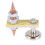 Welding Magnet  Tail Welding Stability - Strong Magnetism Large Suction.Single Absorbable Weight 3KG (3 Pcs) 5