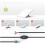 2X for Starlink  O-Ring  Charging Cable,3Meter/10FT for Starlink  Power Cable with 3