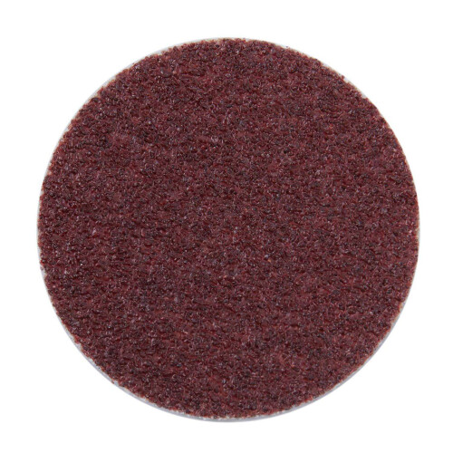 100 PCS 2 inch /50 mm 80 Grit Roll Lock Sanding Disc Abrasive Pads 2