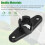 4Pcs Awnings  End Bases for Trimline Plastic    Awning  End Bases for  Trim 4