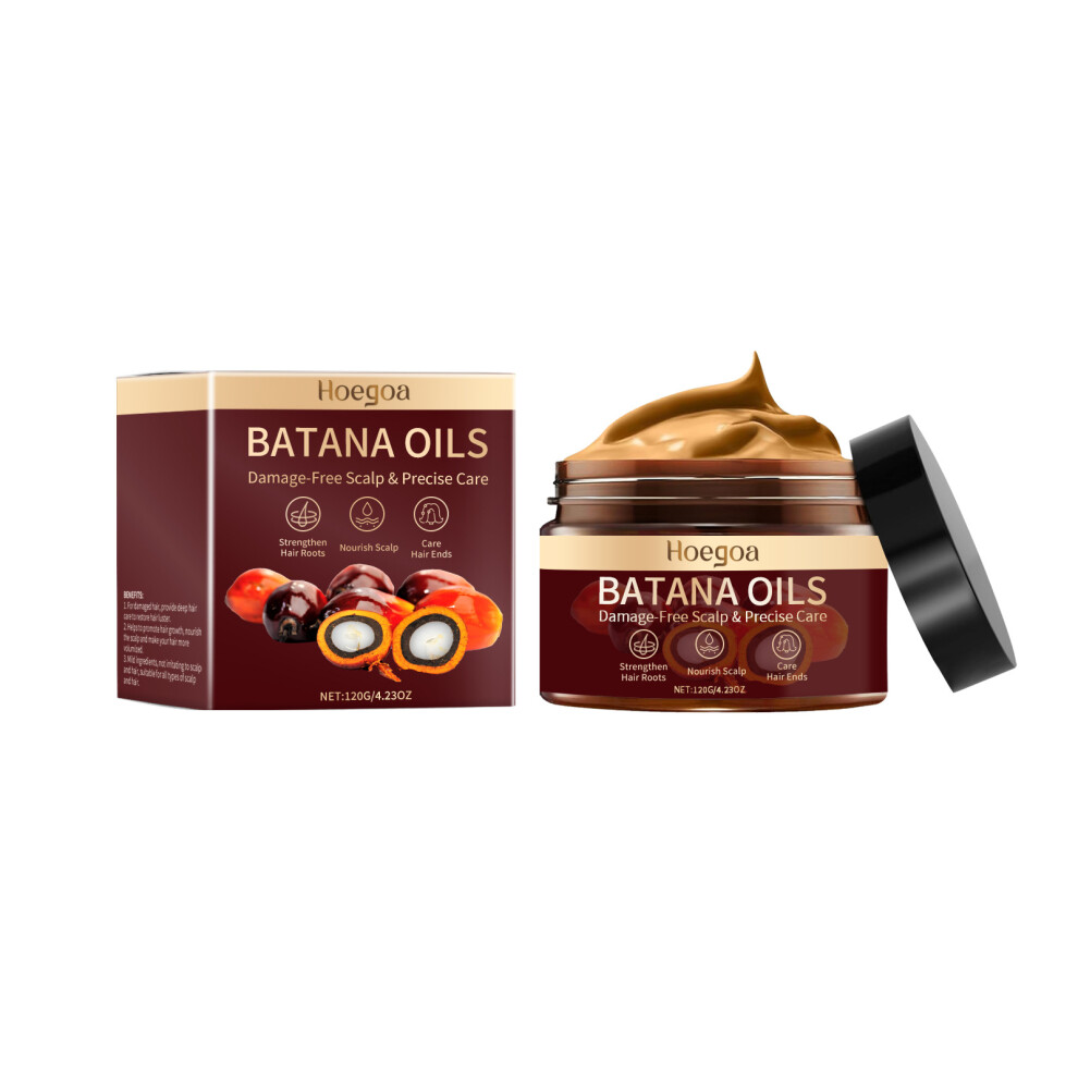 (120g) HOEGOA Batana Hair Mask Hydrating, Nourishing, Smoothing Hair Mask