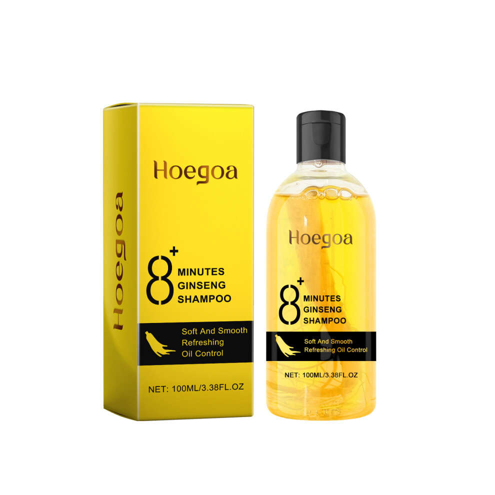 (100ml) Hoegoa Ginseng Shampoo Cleans scalp, cares for dry and split ends, moisturizes hair shampoo