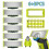 6-blade razor blade pack, compatible with Philips OneBlade replacement blades 1