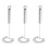 3X Sauce Master Whisk Stainless Steel Manual Egg Beater 1