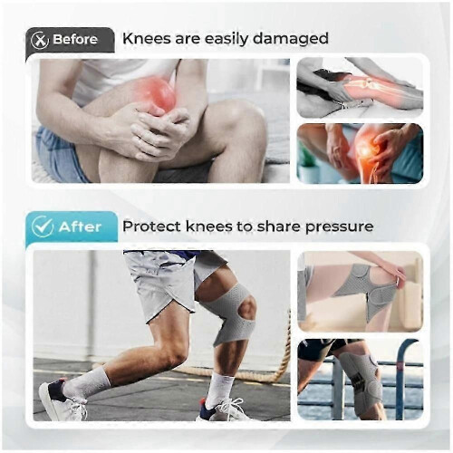 Knee Support Brace for Enhanced Mobility and Stability, Adjustable Compression Sleeve for Daily Daily Use 2