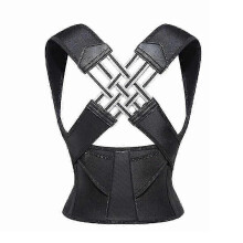 Houdingscorrector schoudersteunband voor mannen en vrouwen, verstelbare rugbrace voor pijnverlichting en een comfortabele pasvorm.