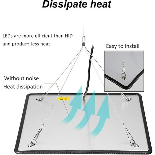 Φως ανάπτυξης LED 1000W για εσωτερική κηπουρική, ανθοφορία και βλάστηση, υδροπο 2