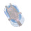 Newborn Bath Mesh Seat for Bathtub, Adjustable Comfortable Non Slip Infant Bath Support, Blue 2