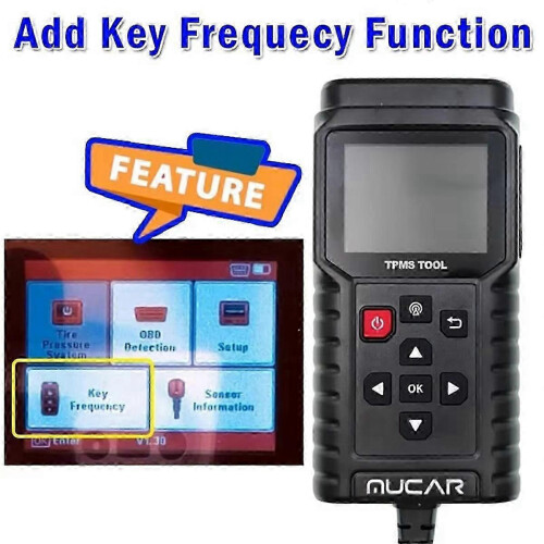 Car Tire Pressure Diagnostic Tool TPMS Sensor Support OBD2 Scanner for Vehicle Maintenance 2