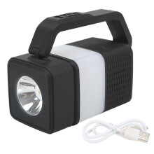 Lanterna da campeggio a LED con altoparlante Bluetooth, lanterna e torcia 3 in 1 ricaricabile tramite USB per uso di emergenza