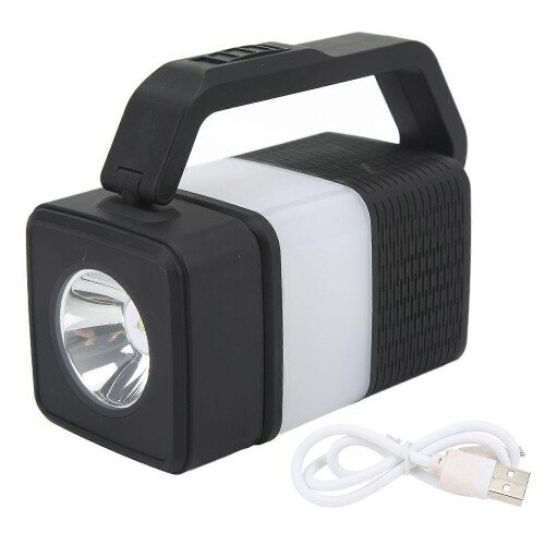 Φανάρι κάμπινγκ LED με ηχείο Bluetooth, επαναφορτιζόμενο φανάρι USB 3 σε 1 και φακό