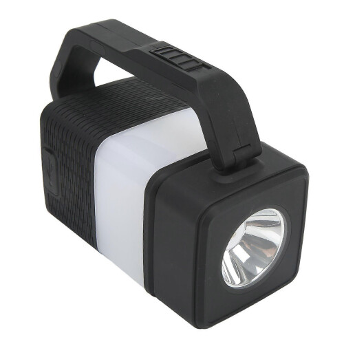 Φανάρι κάμπινγκ LED με ηχείο Bluetooth, επαναφορτιζόμενο φανάρι USB 3 σε 1 και φακό 1